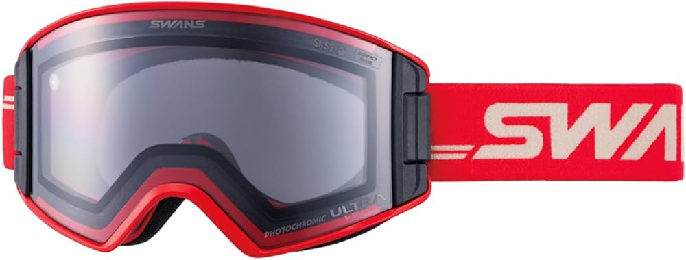 スワンズ　スノーゴーグル 赤 Amazon | [スワンズ] 日本製 スノーゴーグル くもり止め 調光 ULTRA